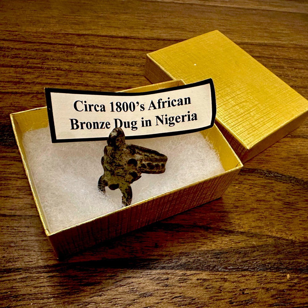 Antique African Bronze Ring